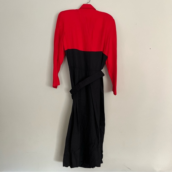 Vintage Maggie boutique red and black dress - Picture 2 of 8